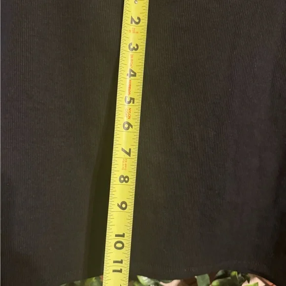 Arula Black Embellished Feather Strap Crop Top NWT – Size C #1 - Picture 8 of 9